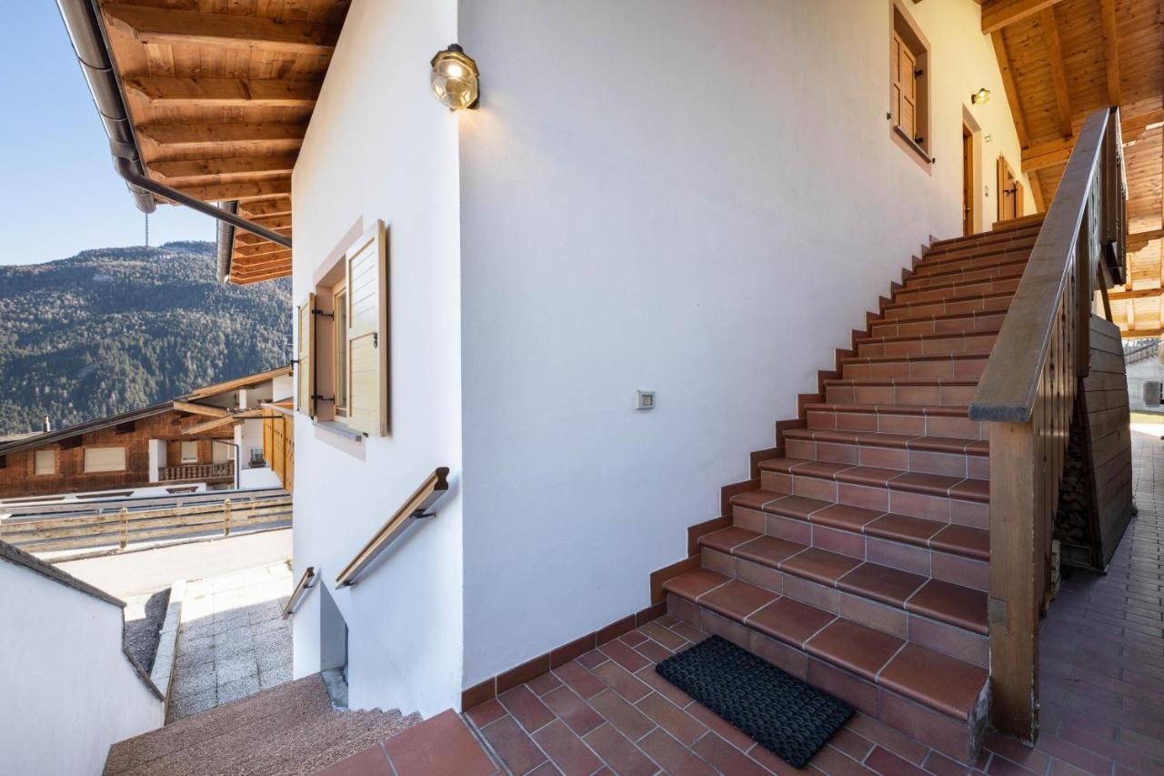 Villa Mazzel with balcony Vigo di Fassa Zewnętrze zdjęcie